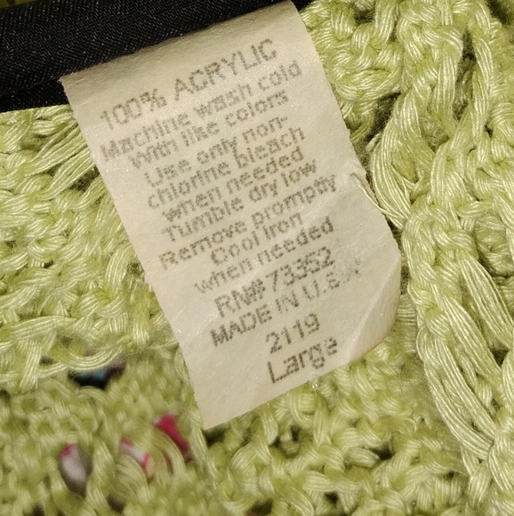 5For$12 Vintage Knit Tie Top - Picture 6 of 6